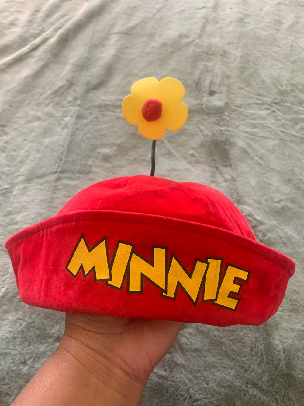 Minnie Mouse Velvet Hat❤️💛